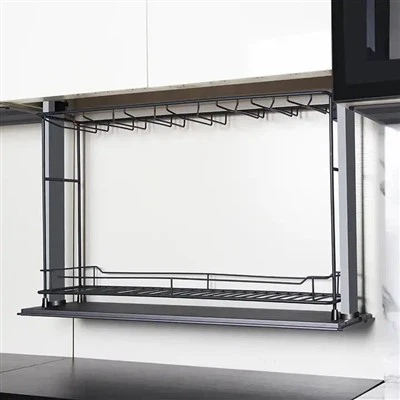 Bastidor d'emmagatzematge de copes de vi d'aliatge d'alumini