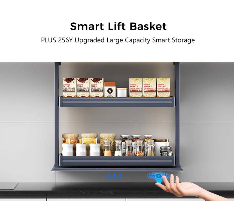 Electric lifting spice rack Electric lifting spice rack